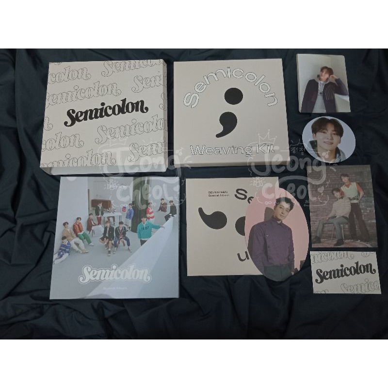 Jual Album Semicolon Seventeen Fullset Unsealed Shopee Indonesia