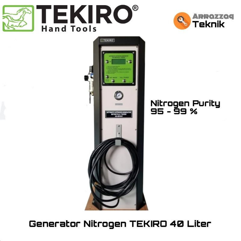 Jual Mesin Generator Nitrogen Merek Tekiro Liter Isi Angin Ban