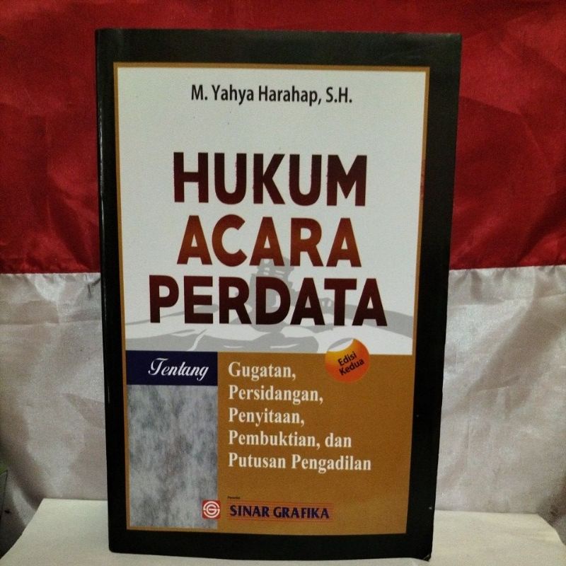 Jual BUKU KULIAH PERGURUAN TINGGI HUKUM ACARA PERDATA By Yahya