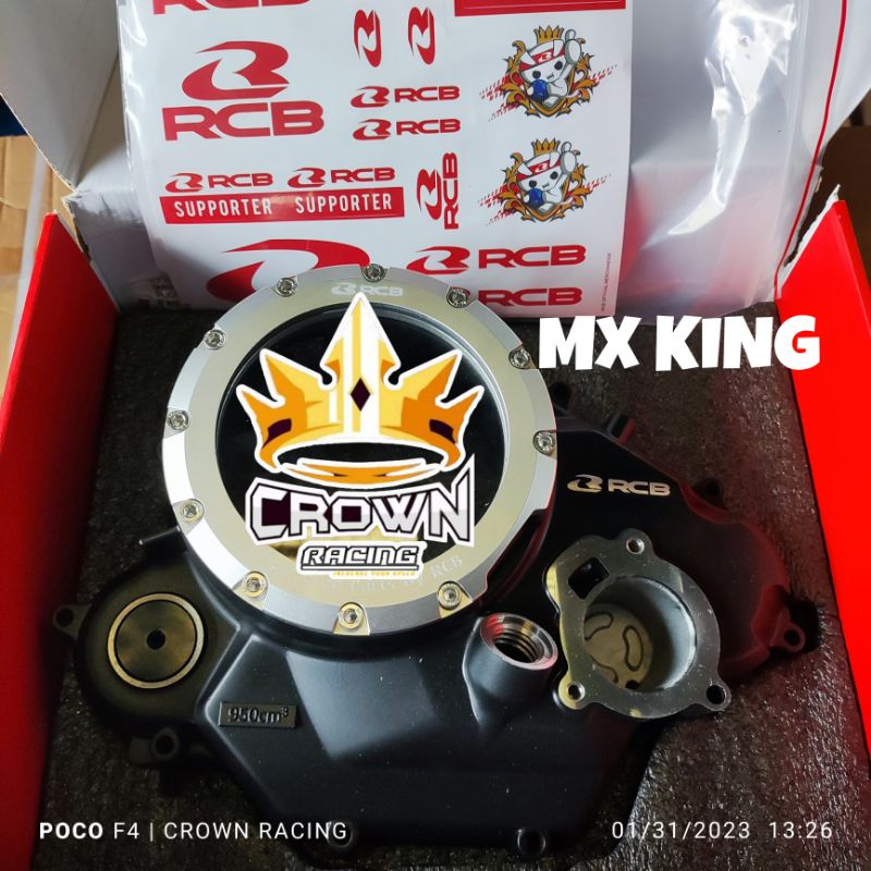 Jual Cover Engine Pelindung Tutup Mesin Bak Kopling RCB CNC Yamaha MX