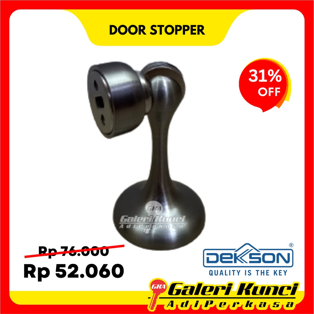 Jual Door Stopper Dekson Dekkson Ds Sn Penahan Pintu Tatapan Pintu