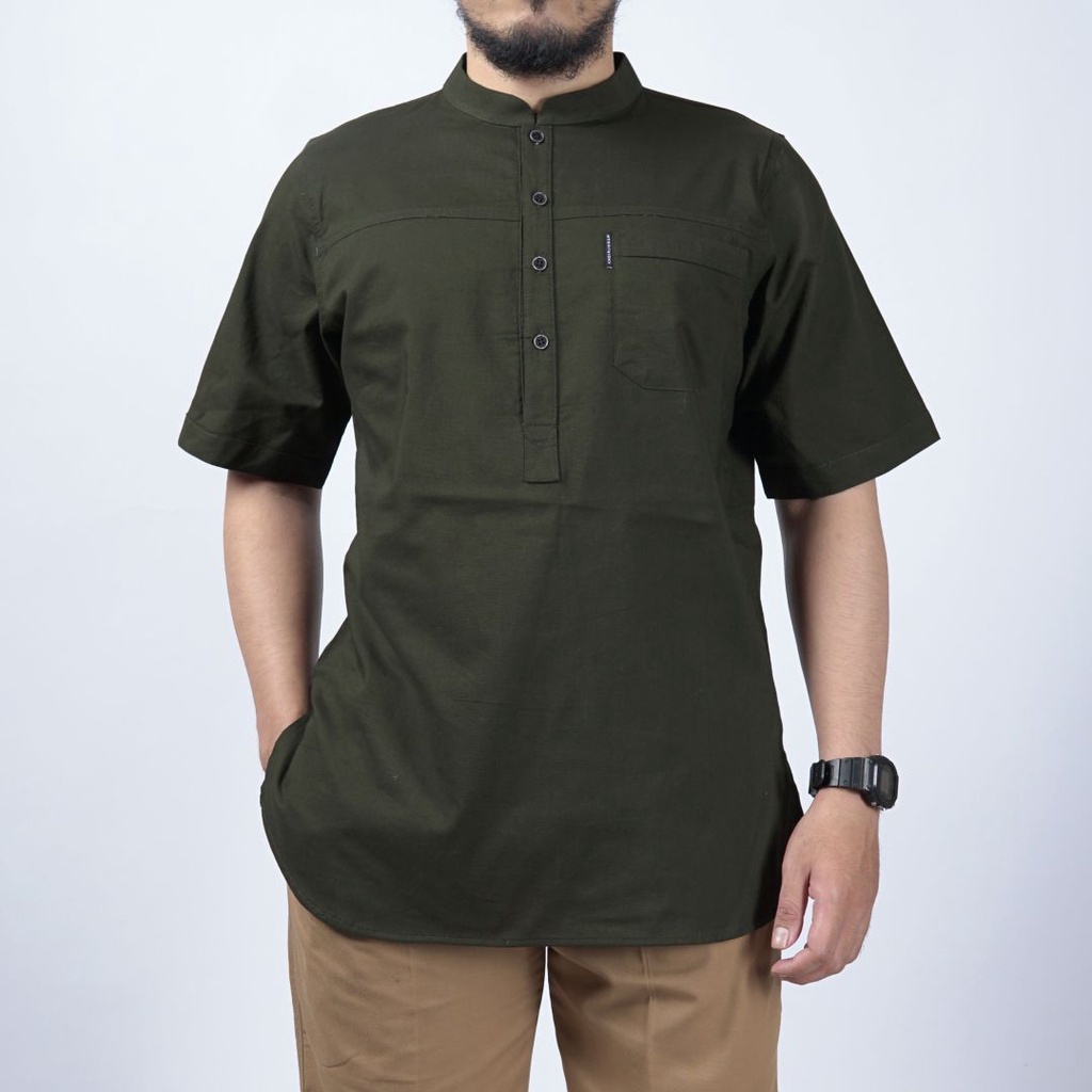 Jual Khoirummah Koko Kurta Hamzah Baju Muslim Pria Dewasa Koko