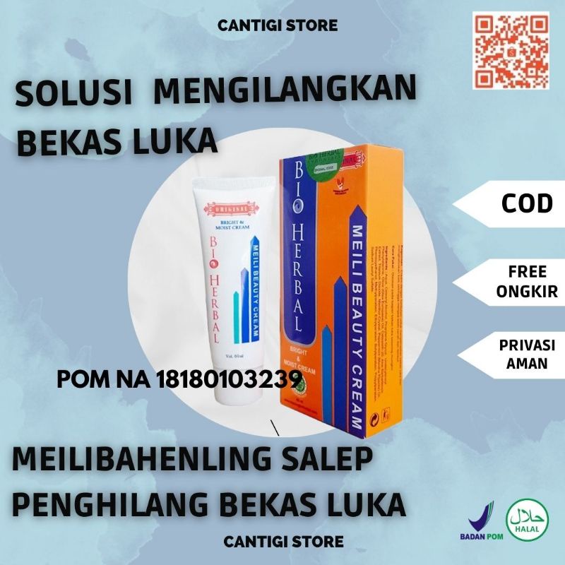 Jual Meilibahenling Salep Penghilang Bekas Luka Bopeng Luka Gatal Bio