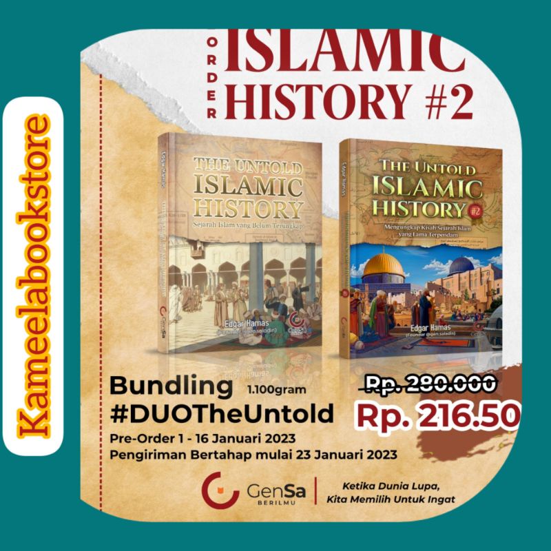 Jual The Untold Islamic History Jilid Set Shopee Indonesia