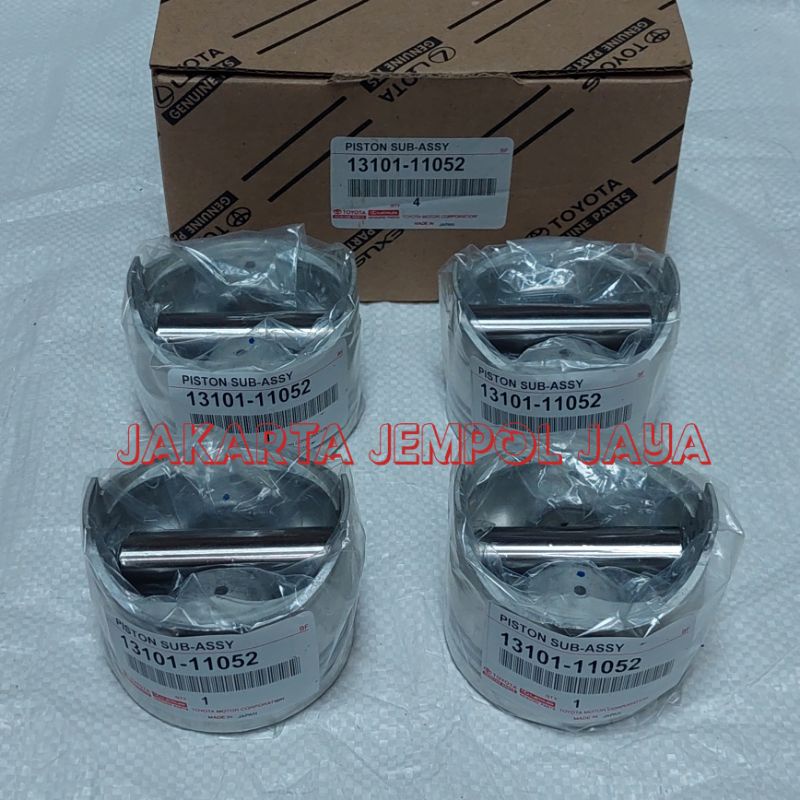 Jual PISTON ASSY TOYOTA STARLET 1 3 1 300CC SEHER SET STARLET 1 3