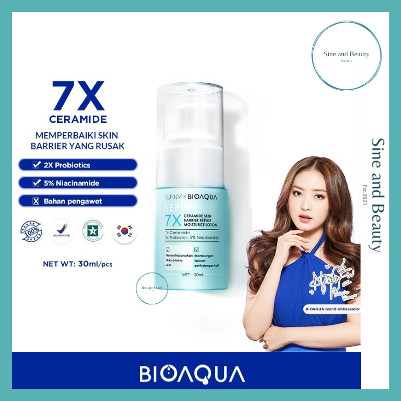 Jual Bioaqua X Ceramide Skin Barrier Repair Serum Moisturizer Emulsion