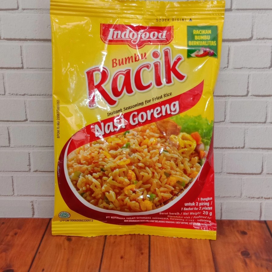 Jual Indofood Bumbu Racik Nasi Goreng Gr Shopee Indonesia