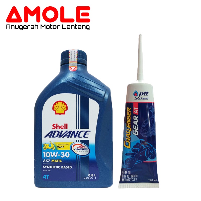 Jual Paket Oli Shell Ax Matic L Dan Oli Gardan Shell Ml