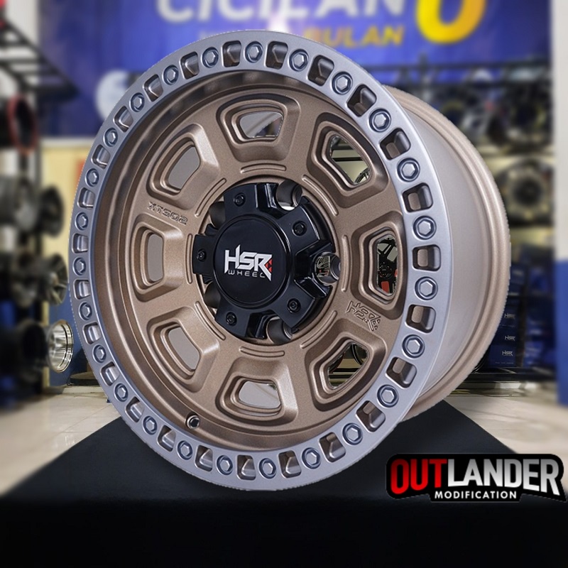 Jual Velg Offroad HSR XTS02 Ring 15 Mobil Escudo Taft Feroza Jimny Pcd