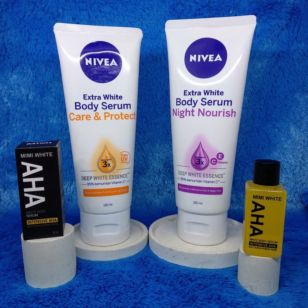 Jual Paket 3 In 1 Nivea Body Serum Bpom Nivea Body Serum Night Nourish