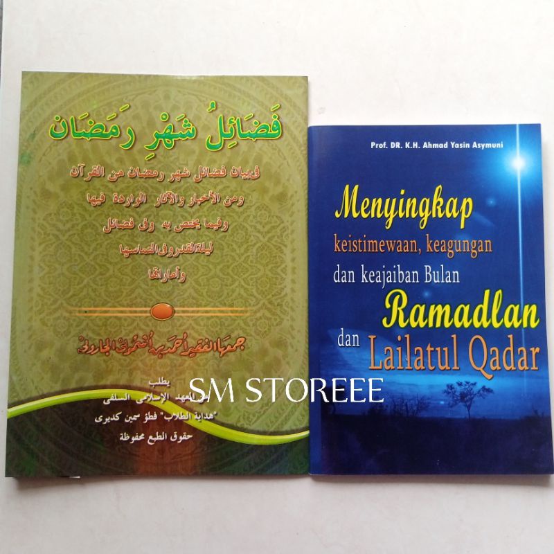 Jual Asli Paket Lengkap Kitab Fadhoil Syahri Romadlon Makna Pesantren