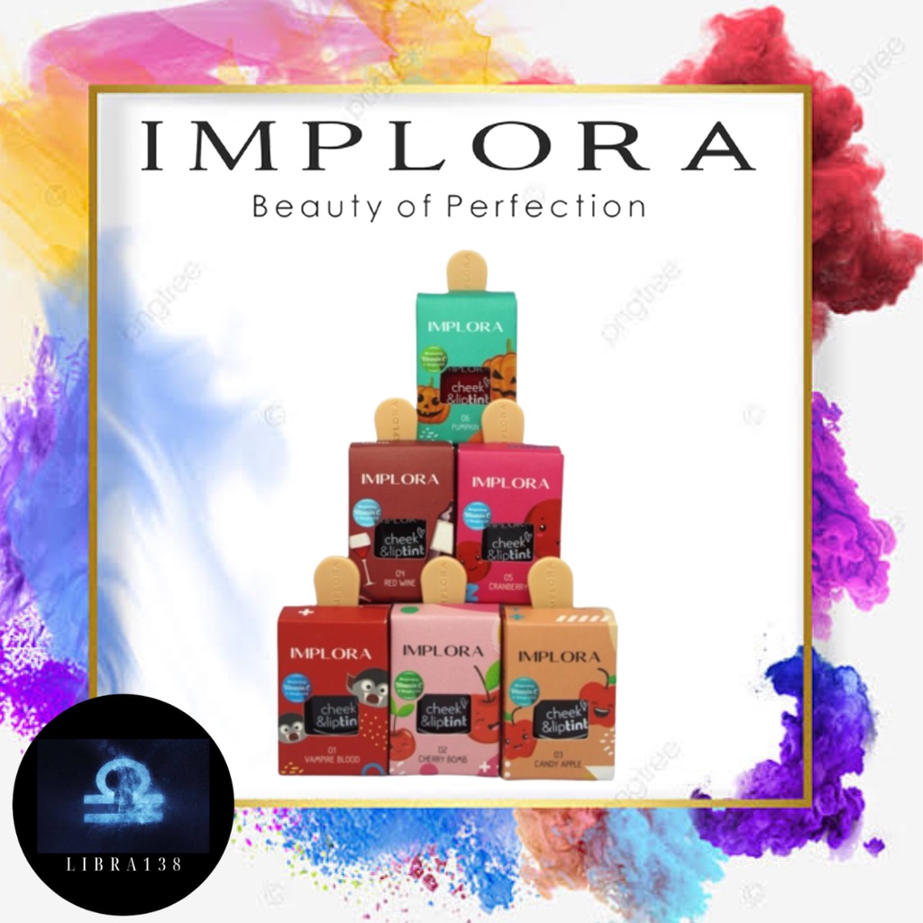 Jual IMPLORA CHEEK LIPTINT IMPLORA LIP TINT Shopee Indonesia