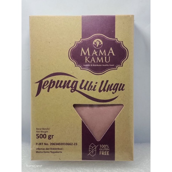 Jual Tepung Ubi Ungu Mama Kamu Kemasan Gr Shopee Indonesia