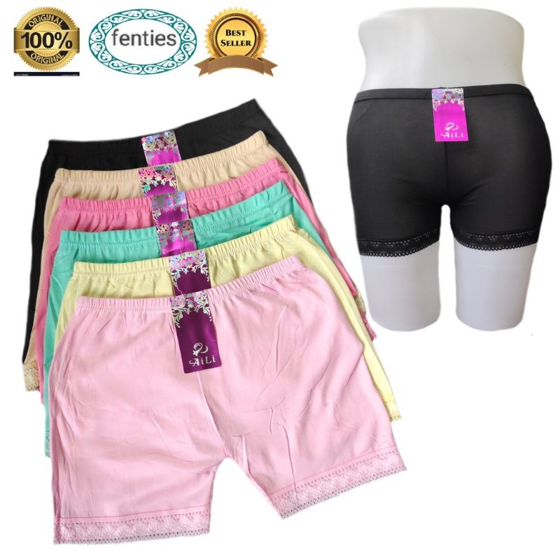 Jual AILI Celana Dalam Pendek Hot Pants Dewasa Short Dalaman Wanita