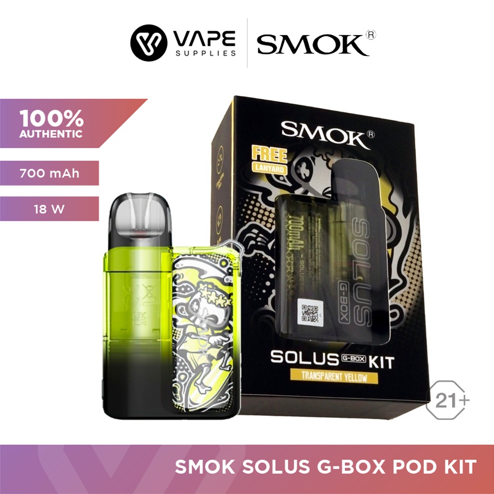 Jual Smok Solus G Box W Mah Pod Kit By Smok Shopee Indonesia