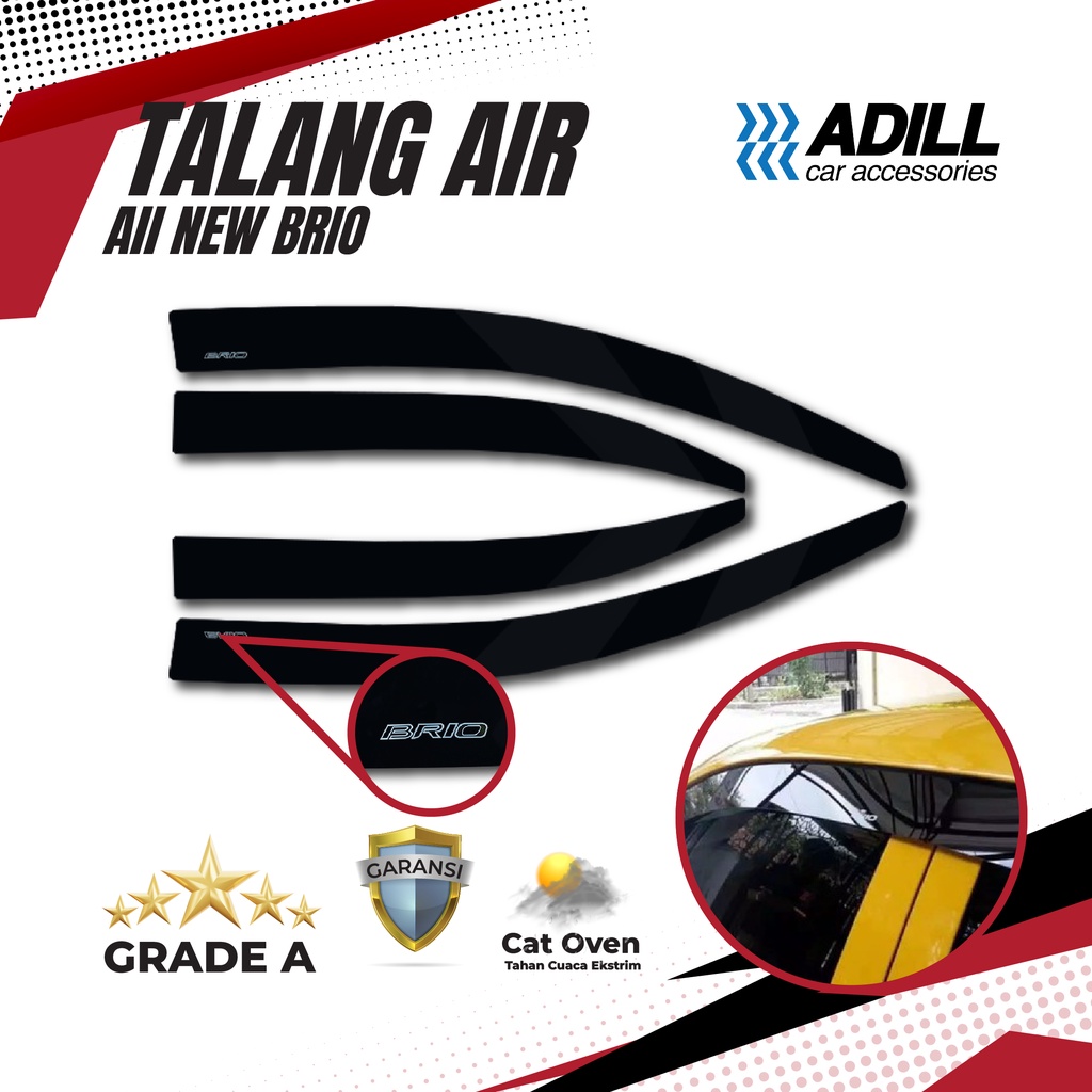 Jual Talang Air All New Brio 2019 2024 Model Original FLAT Shopee