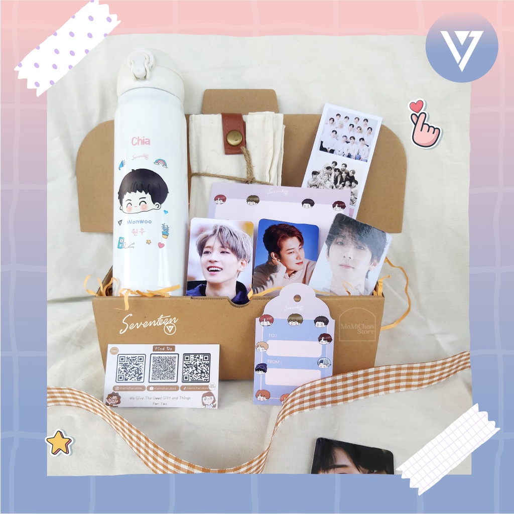 Jual Hampers Jeju Tumbler Edisi Seventeen Kado Seventeen Hampers Kpop