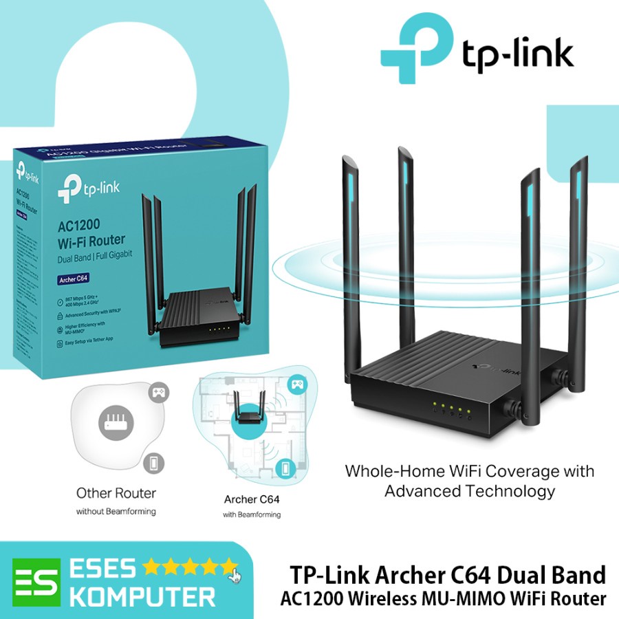 Jual Router Tp Link Archer C Ac Dual Band Wireless Mu Mimo Wifi