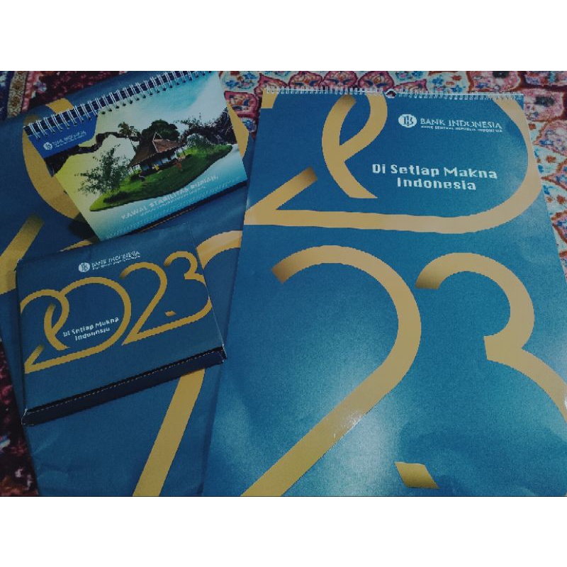 Jual KALENDER MEJA BANK INDONESIA 2023 Shopee Indonesia