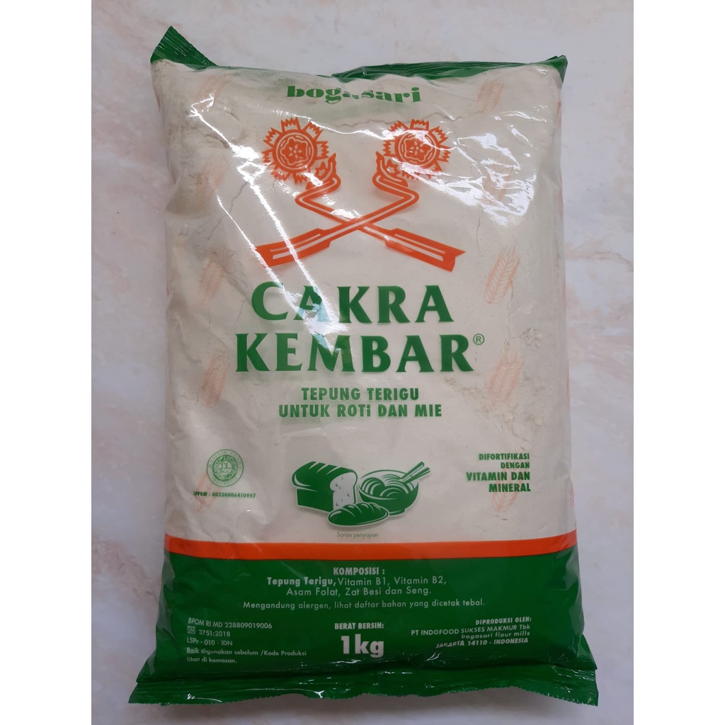 Jual Tepung Terigu Cakra Kembar Ekonomis 1 Kg Shopee Indonesia