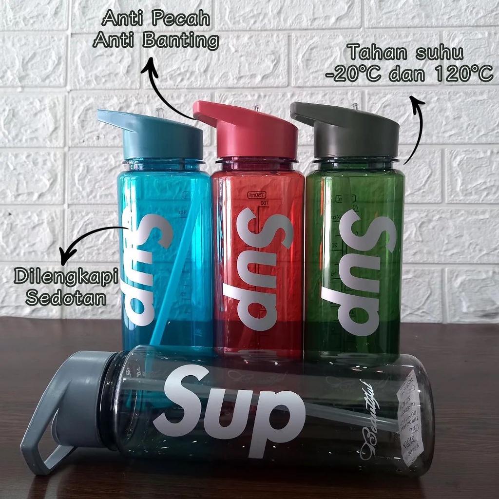 Jual Botol Minum Travelling Sport 750ml Botol Air Minum Sup Shopee