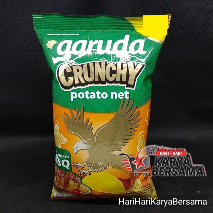 Jual Snack Garuda Crunchy Potato Net Rasa Bbq Gr Shopee Indonesia