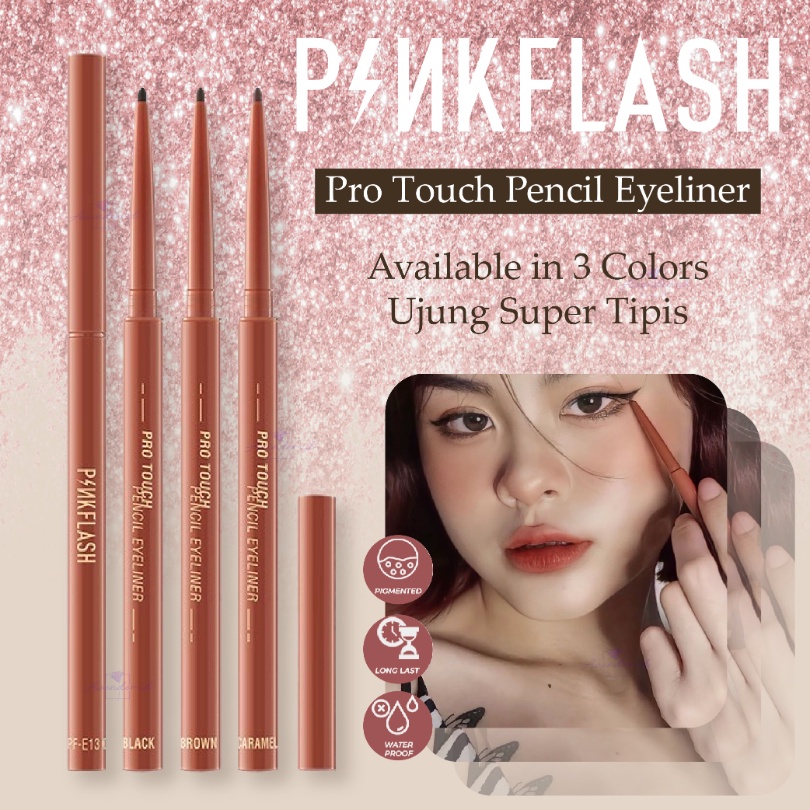 Jual GET 1 GIFT PINKFLASH PRO TOUCH PENCIL EYELINER WATERPROOF