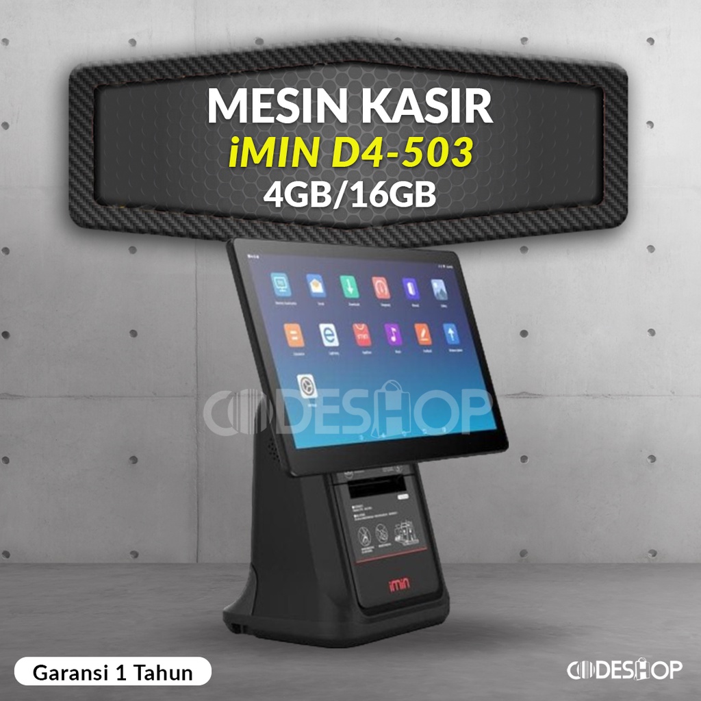 Jual Mesin Kasir Pos Imin D Android Touchscreen Gb Gb Printer