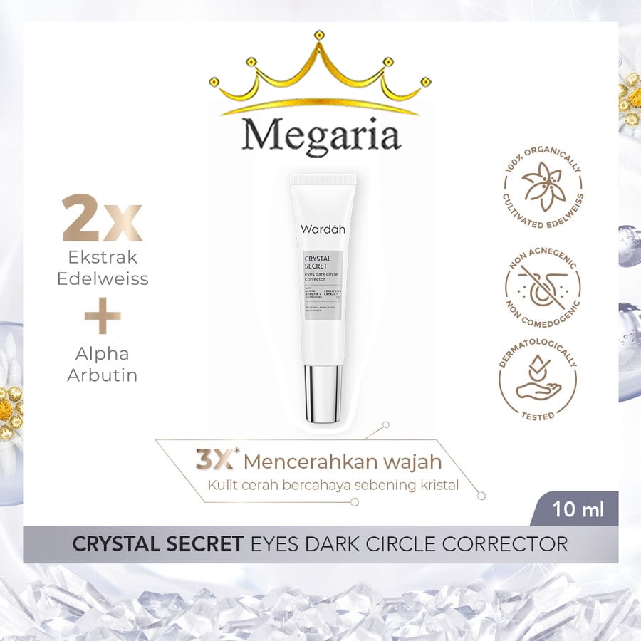 Jual Wardah Crystal Secret Eyes Dark Circle Corrector Eye Cream