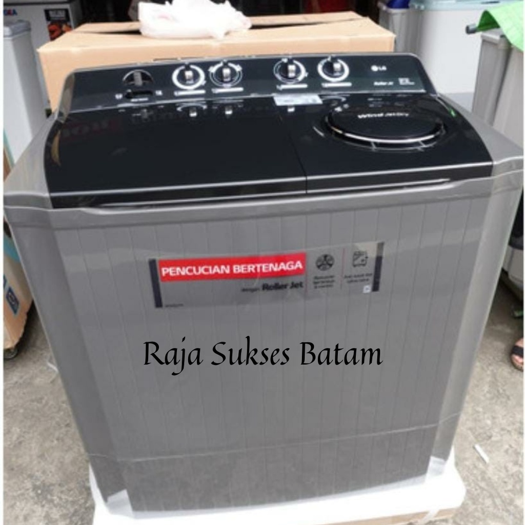 Jual MESIN CUCI LG 14 KG P1400RT MANUAL 2 TABUNG KHUSUS BATAM