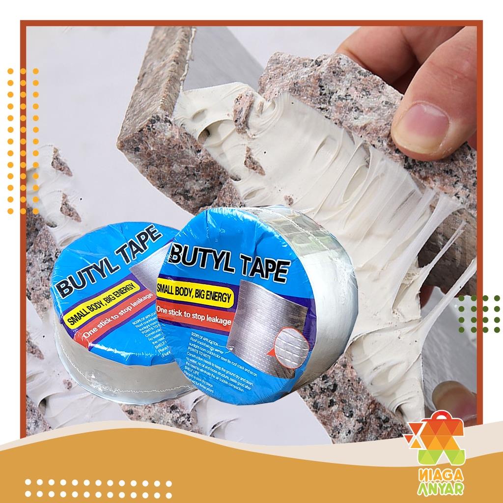 Jual Na Lakban Anti Bocor Anti Air Alumunium Foil Butyl Super