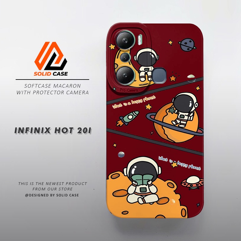 Jual Case Infinix Hot I Casing Infinix Hot I Kartun Astronot