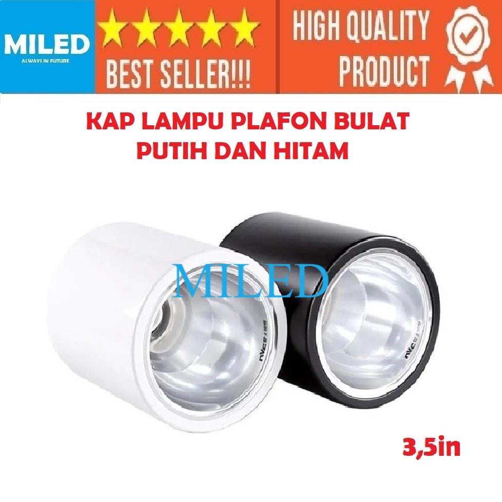 Jual KAP LAMPU PLAFON RUMAH BULAT TABUNG 3 5IN DOWNLIGHT TIMBUL OUTBOW