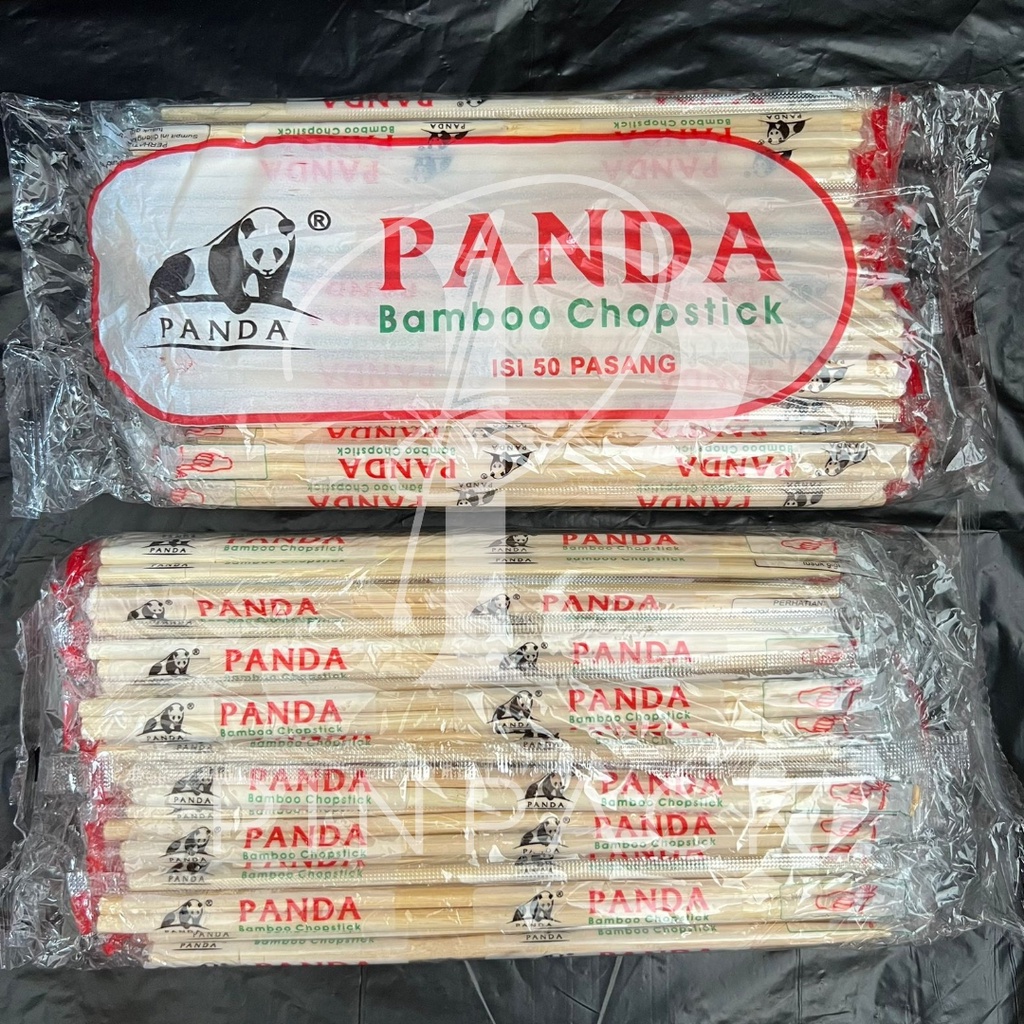 Jual Sumpit Bambu Tusuk Gigi Nagoya Panda Ion Isi 50 Pasang Shopee