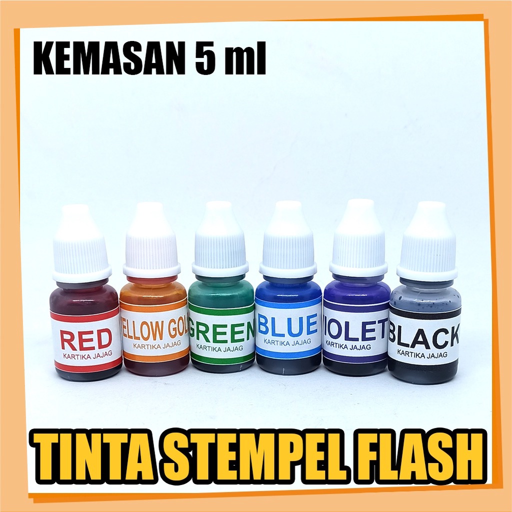 Jual Tinta Stempel Flash 5ml Shopee Indonesia