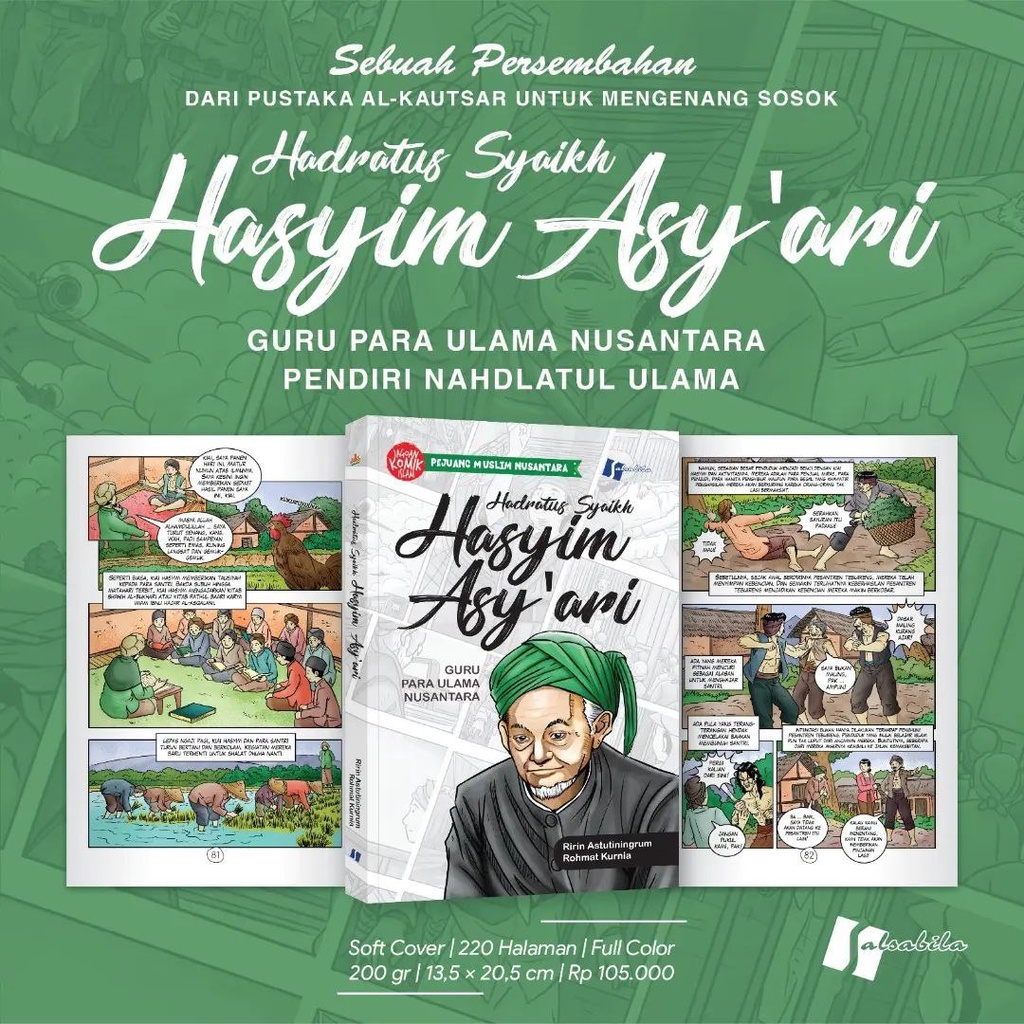 Jual Komik Pahlawan Nasional Kh Hasyim Asyari Salsabila Shopee Indonesia