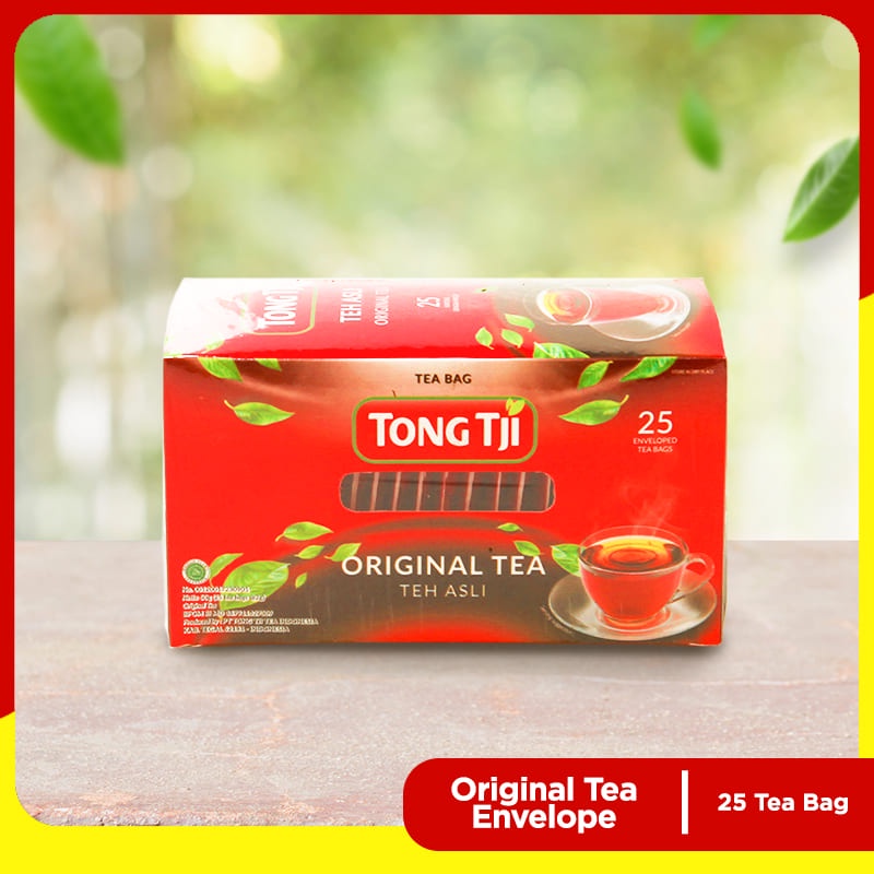 Jual Tong Tji Black Tea Teh Hitam Dgn Amplop 25s Teh Celup Per Pack