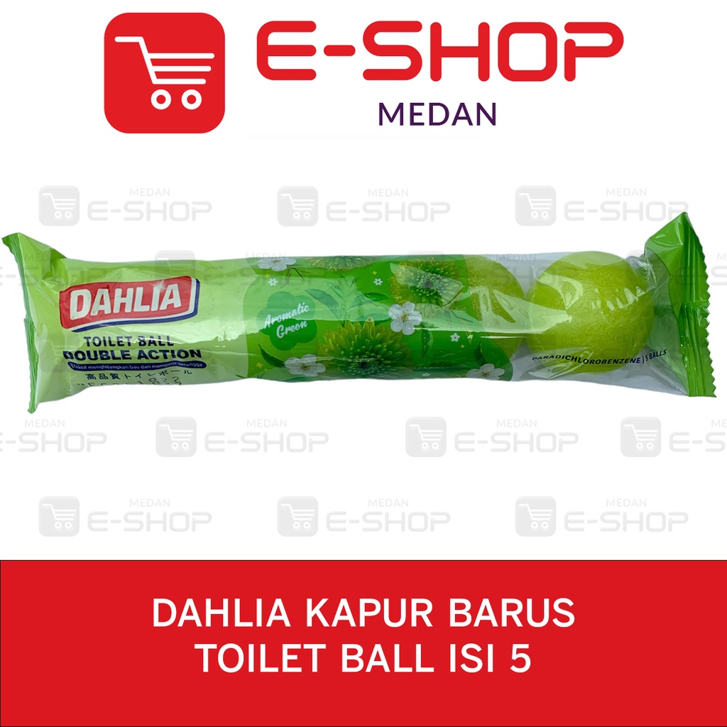 Jual Dahlia Kapur Barus Kamper Toilet Ball Double Action Isi 5 Usir Bau