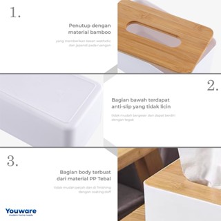 Jual Youware Nozzel Kotak Tissue Tissue Box Wadah Penyimpanan