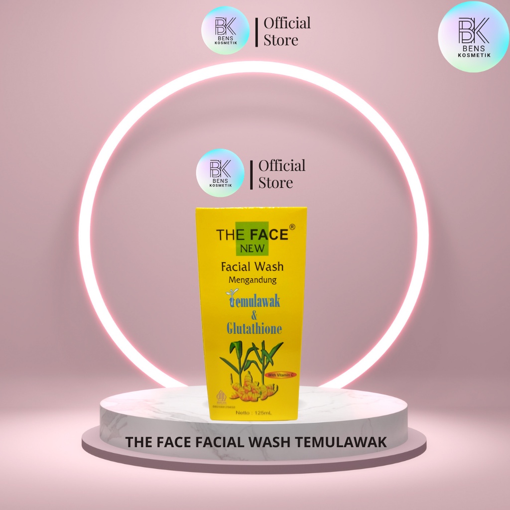 Jual The Face Temulawak Facial Wash With Glutathione Ml Shopee