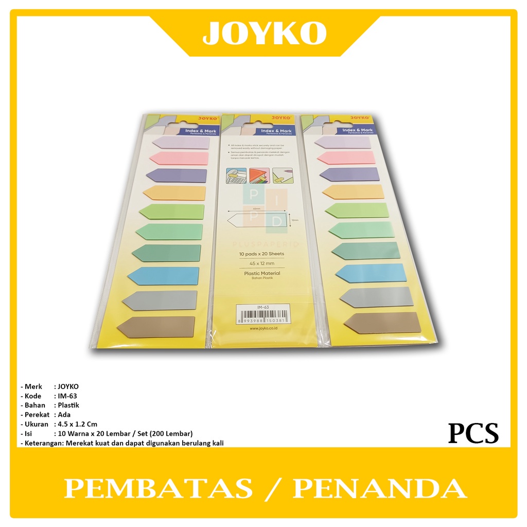 Jual Joyko Label Pembatas Index Memo Im Set Shopee Indonesia