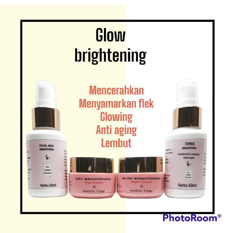 Jual Paket Brightening Acne Normal Flek Shopee Indonesia