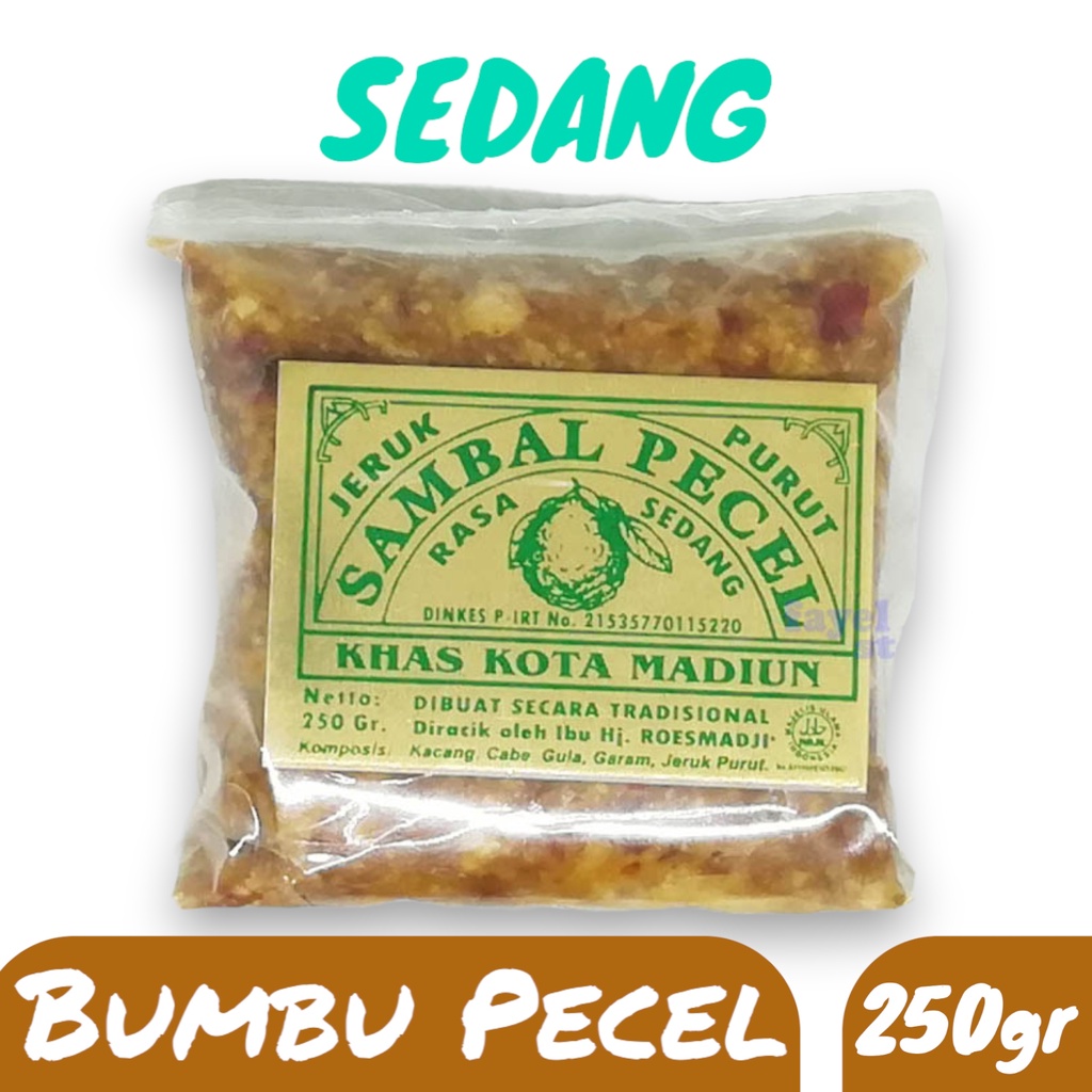 Jual BEST SELLER Sambel Pecel Madiun Bumbu Kacang Sambal Kacang Instan