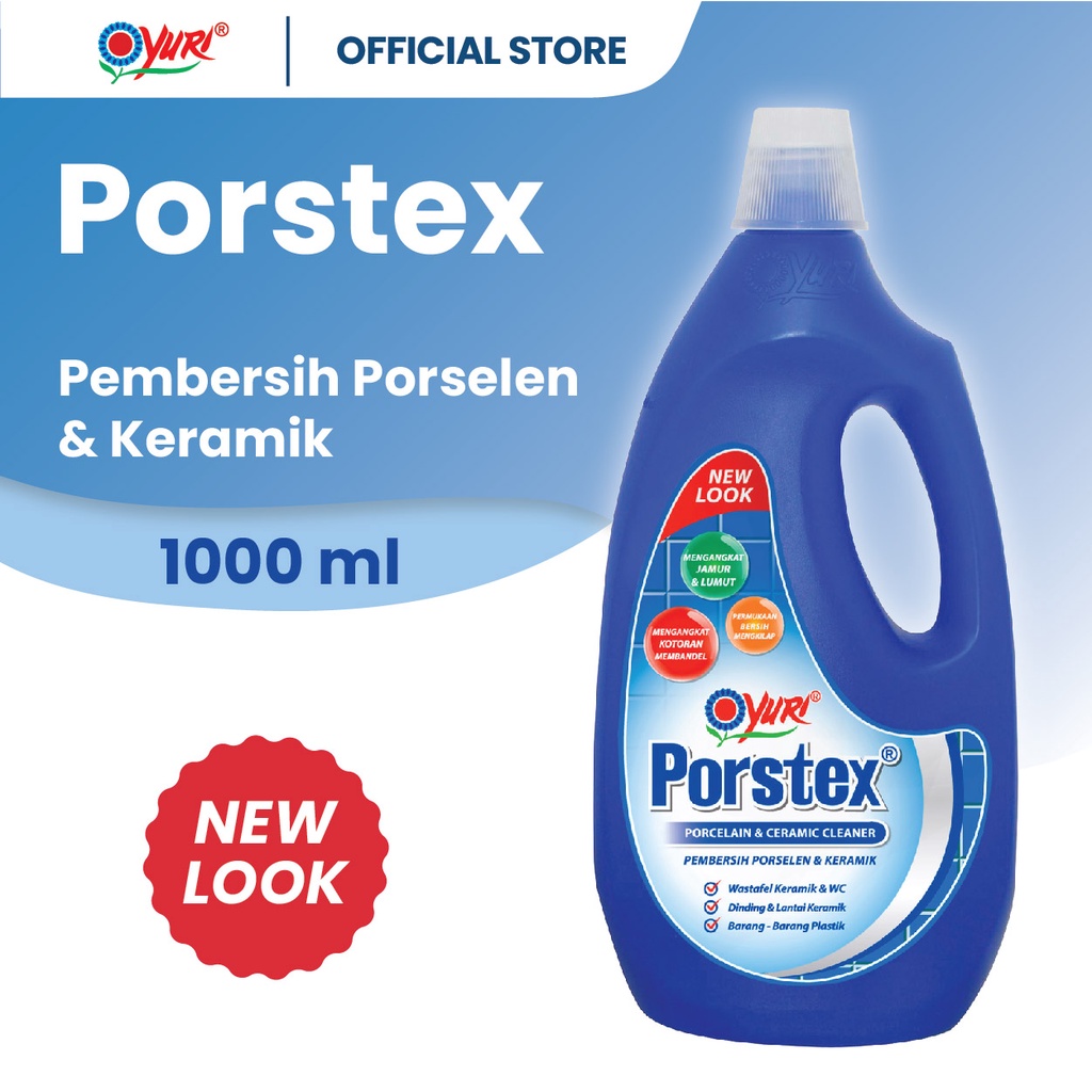 Jual Yuri Porstex Pembersih Kamar Mandi 1000 Ml Shopee Indonesia