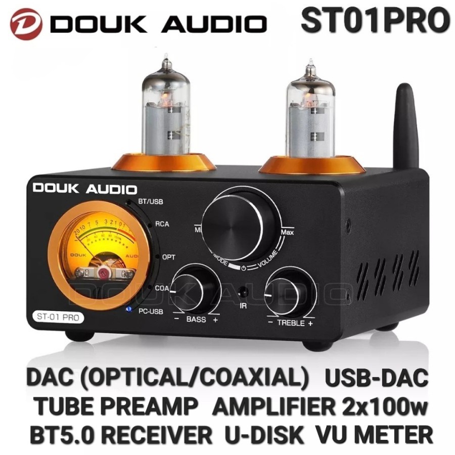 Jual Douk Audio St Pro Bt Tube Preamp X W Usb Dac Dac U