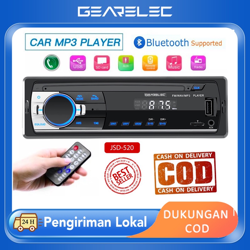 Jual Tape Audio Radio Mobil Stereo Multifungsi Bluetooth In Dash Radio