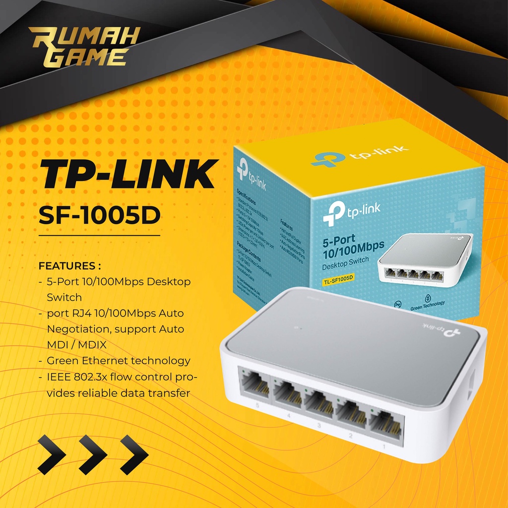 Jual Switch Hub Lan Tp Link Port Tl Sf D Mbps Shopee Indonesia