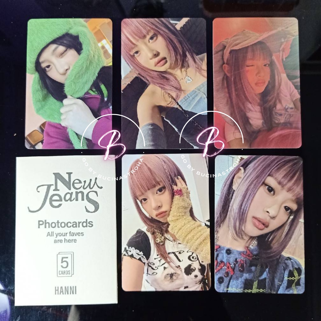 Jual Ready Pc Hanni Omg Ditto Message Card Photocard Official Album