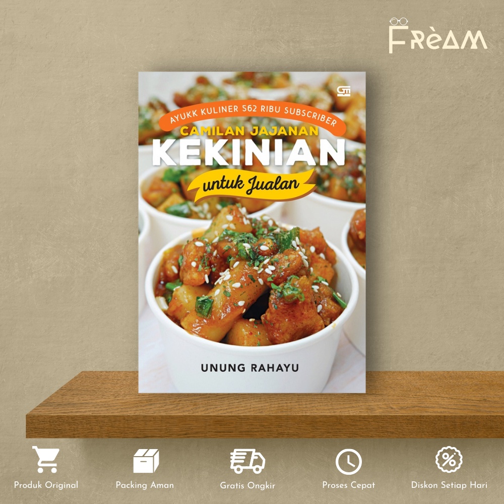 Jual Buku Masak Camilan Jajanan Kekinian Untuk Jualan By Unung Rahayu