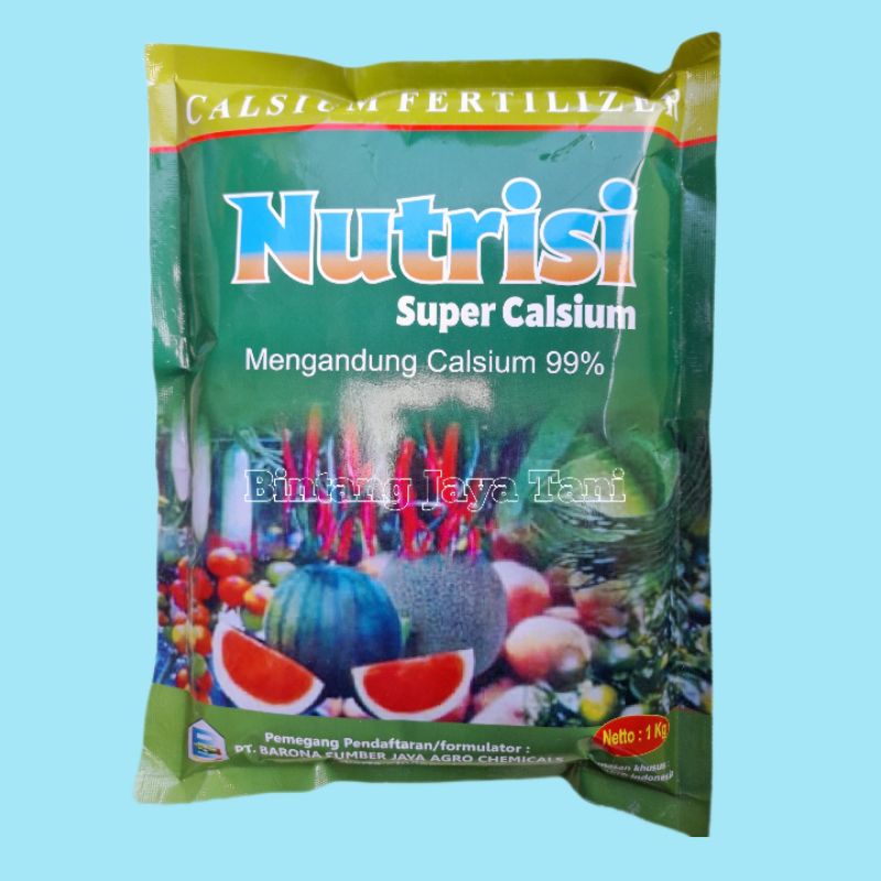 Jual Calsium Fertilizer Nutrisi Super Calsium Putih Mengandung